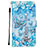 Leather Case Stands Fashionable Pattern Flip Cover Holder Y02B for Samsung Galaxy S20 5G