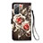 Leather Case Stands Fashionable Pattern Flip Cover Holder Y02B for Samsung Galaxy S20 FE (2022) 5G