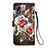 Leather Case Stands Fashionable Pattern Flip Cover Holder Y02B for Samsung Galaxy XCover 5 SM-G525F