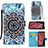 Leather Case Stands Fashionable Pattern Flip Cover Holder Y02B for Samsung Galaxy XCover 5 SM-G525F Mixed