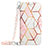 Leather Case Stands Fashionable Pattern Flip Cover Holder Y02B for Samsung Galaxy Z Fold5 5G