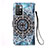 Leather Case Stands Fashionable Pattern Flip Cover Holder Y02B for Xiaomi Redmi 10 Prime (2022)