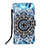 Leather Case Stands Fashionable Pattern Flip Cover Holder Y02B for Xiaomi Redmi 10X 4G Mixed