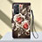 Leather Case Stands Fashionable Pattern Flip Cover Holder Y02B for Xiaomi Redmi Note 11 Pro 4G