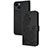 Leather Case Stands Fashionable Pattern Flip Cover Holder Y02X for Apple iPhone 13 Black