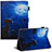 Leather Case Stands Fashionable Pattern Flip Cover Holder Y03B for Apple iPad 10.2 (2021)