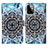 Leather Case Stands Fashionable Pattern Flip Cover Holder Y03B for Motorola Moto G Power 5G (2023)