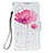 Leather Case Stands Fashionable Pattern Flip Cover Holder Y03B for Samsung Galaxy A01 SM-A015