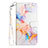 Leather Case Stands Fashionable Pattern Flip Cover Holder Y03B for Samsung Galaxy A03 Core