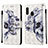 Leather Case Stands Fashionable Pattern Flip Cover Holder Y03B for Samsung Galaxy A10e