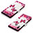 Leather Case Stands Fashionable Pattern Flip Cover Holder Y03B for Samsung Galaxy A40 Hot Pink