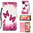 Leather Case Stands Fashionable Pattern Flip Cover Holder Y03B for Samsung Galaxy A42 5G