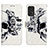 Leather Case Stands Fashionable Pattern Flip Cover Holder Y03B for Samsung Galaxy A53 5G