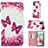 Leather Case Stands Fashionable Pattern Flip Cover Holder Y03B for Samsung Galaxy A71 4G A715