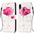 Leather Case Stands Fashionable Pattern Flip Cover Holder Y03B for Samsung Galaxy M01s