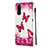 Leather Case Stands Fashionable Pattern Flip Cover Holder Y03B for Samsung Galaxy S20 5G