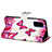 Leather Case Stands Fashionable Pattern Flip Cover Holder Y03B for Samsung Galaxy S20 5G