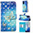 Leather Case Stands Fashionable Pattern Flip Cover Holder Y03B for Samsung Galaxy S20 5G