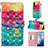 Leather Case Stands Fashionable Pattern Flip Cover Holder Y03B for Samsung Galaxy S20 5G