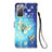 Leather Case Stands Fashionable Pattern Flip Cover Holder Y03B for Samsung Galaxy S20 FE (2022) 5G