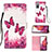 Leather Case Stands Fashionable Pattern Flip Cover Holder Y03B for Samsung Galaxy S20 FE (2022) 5G