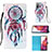 Leather Case Stands Fashionable Pattern Flip Cover Holder Y03B for Samsung Galaxy S20 FE 4G