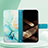 Leather Case Stands Fashionable Pattern Flip Cover Holder Y03B for Samsung Galaxy S24 Ultra 5G