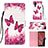 Leather Case Stands Fashionable Pattern Flip Cover Holder Y03B for Samsung Galaxy XCover 5 SM-G525F