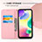 Leather Case Stands Fashionable Pattern Flip Cover Holder Y03B for Xiaomi Redmi 9 Activ