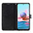 Leather Case Stands Fashionable Pattern Flip Cover Holder Y03B for Xiaomi Redmi Note 10 4G