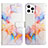 Leather Case Stands Fashionable Pattern Flip Cover Holder Y04B for Apple iPhone 15 Pro Max