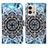 Leather Case Stands Fashionable Pattern Flip Cover Holder Y04B for Motorola Moto G Stylus (2023) 4G