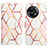 Leather Case Stands Fashionable Pattern Flip Cover Holder Y04B for OnePlus Ace 2 5G