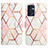 Leather Case Stands Fashionable Pattern Flip Cover Holder Y04B for OnePlus Nord CE 2 5G