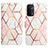 Leather Case Stands Fashionable Pattern Flip Cover Holder Y04B for OnePlus Nord N200 5G