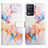 Leather Case Stands Fashionable Pattern Flip Cover Holder Y04B for Realme 8 5G