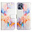 Leather Case Stands Fashionable Pattern Flip Cover Holder Y04B for Realme C35