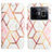 Leather Case Stands Fashionable Pattern Flip Cover Holder Y04B for Realme GT Neo6 5G
