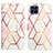 Leather Case Stands Fashionable Pattern Flip Cover Holder Y04B for Samsung Galaxy M33 5G