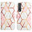 Leather Case Stands Fashionable Pattern Flip Cover Holder Y04B for Vivo iQOO U1