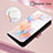 Leather Case Stands Fashionable Pattern Flip Cover Holder Y04B for Vivo V23e