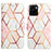 Leather Case Stands Fashionable Pattern Flip Cover Holder Y04B for Vivo Y01