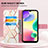 Leather Case Stands Fashionable Pattern Flip Cover Holder Y04B for Xiaomi POCO C3