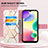 Leather Case Stands Fashionable Pattern Flip Cover Holder Y04B for Xiaomi POCO C31