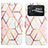 Leather Case Stands Fashionable Pattern Flip Cover Holder Y04B for Xiaomi Poco C40