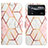 Leather Case Stands Fashionable Pattern Flip Cover Holder Y04B for Xiaomi Poco X4 Pro 5G