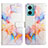 Leather Case Stands Fashionable Pattern Flip Cover Holder Y04B for Xiaomi Redmi 10 Prime Plus 5G