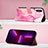 Leather Case Stands Fashionable Pattern Flip Cover Holder Y04B for Xiaomi Redmi 9AT