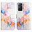 Leather Case Stands Fashionable Pattern Flip Cover Holder Y04B for Xiaomi Redmi Note 11 Pro 4G