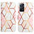 Leather Case Stands Fashionable Pattern Flip Cover Holder Y04B for Xiaomi Redmi Note 11 Pro 4G